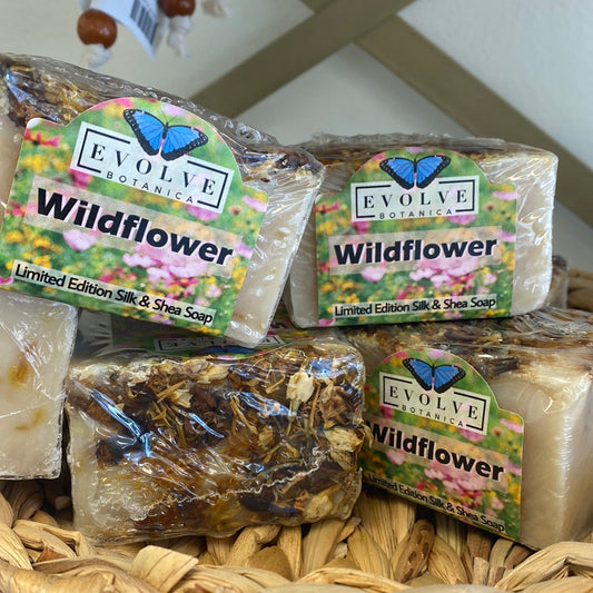 Evolve Botanical Wildflower and Shea Soap