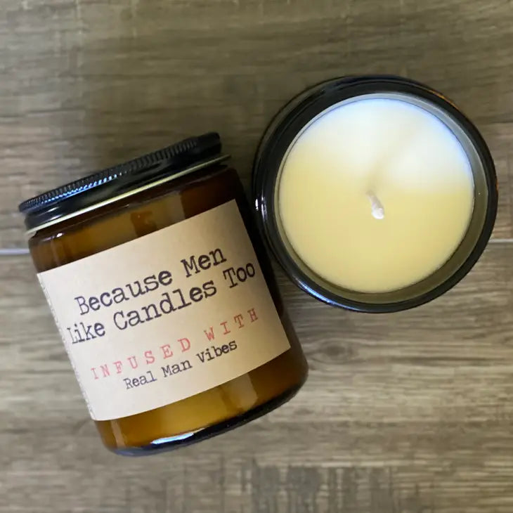 Because Men Like Candles Too (Almond and Warm Cookie)
