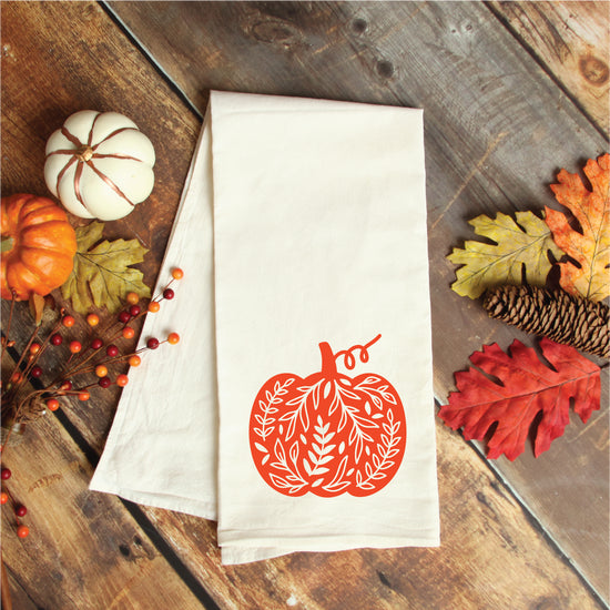 Pumpkin Tea Towel