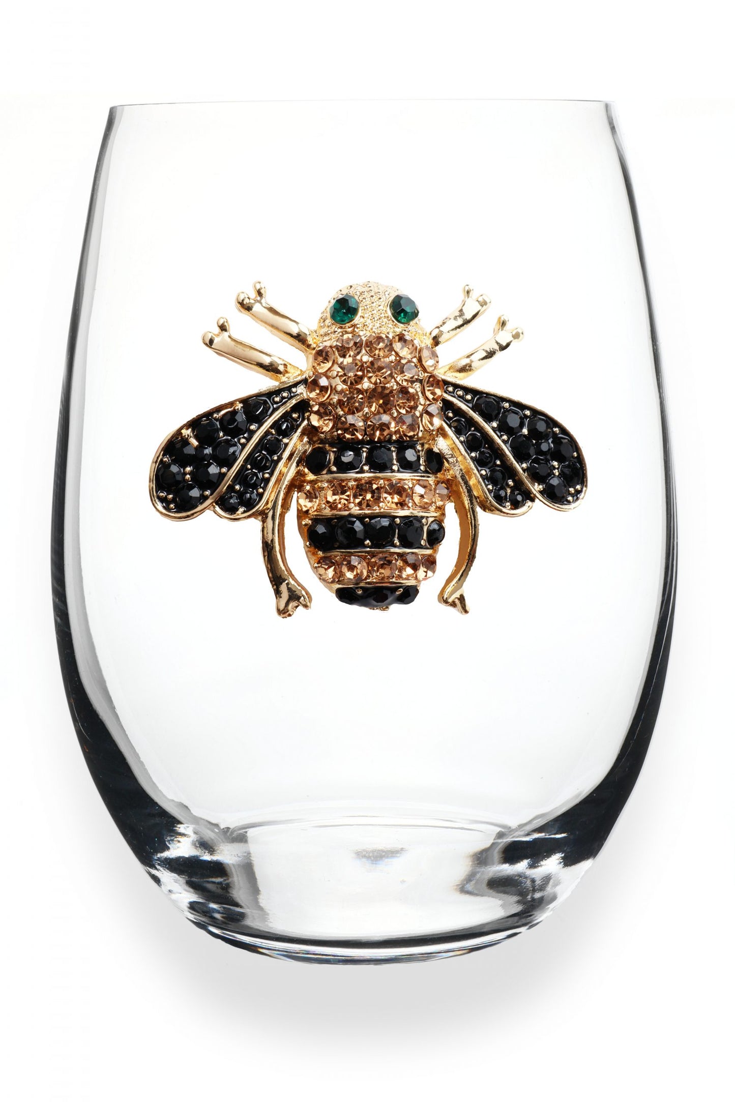 Queens Jewels Stemless Wine Glasses