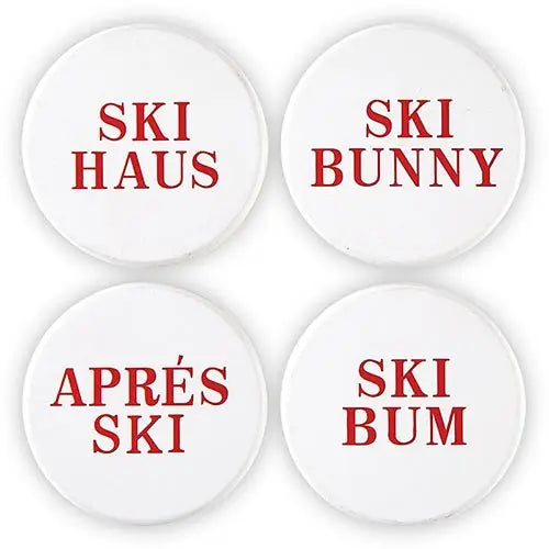 Ski Haus Wine Stopper 4 pk