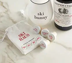 Ski Haus Wine Stopper 4 pk