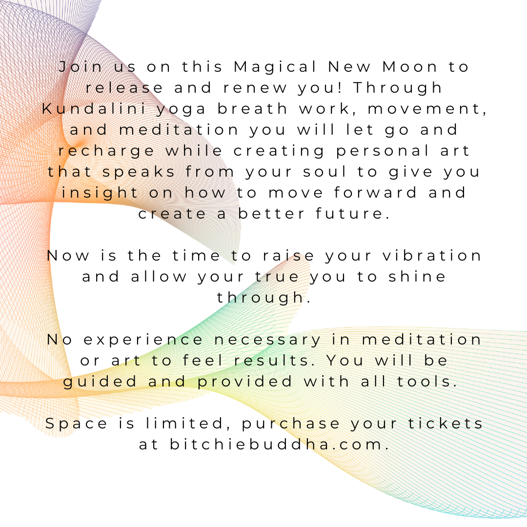 Meditation and Art with the New Moon | September 25th from 5-7PM