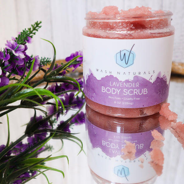 Wash Naturals 8 oz Body Scrub